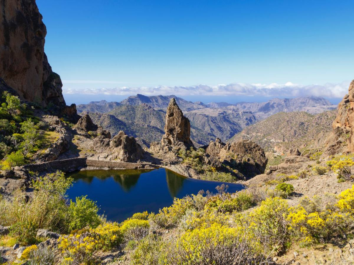 Bergsee auf Gran Canaria