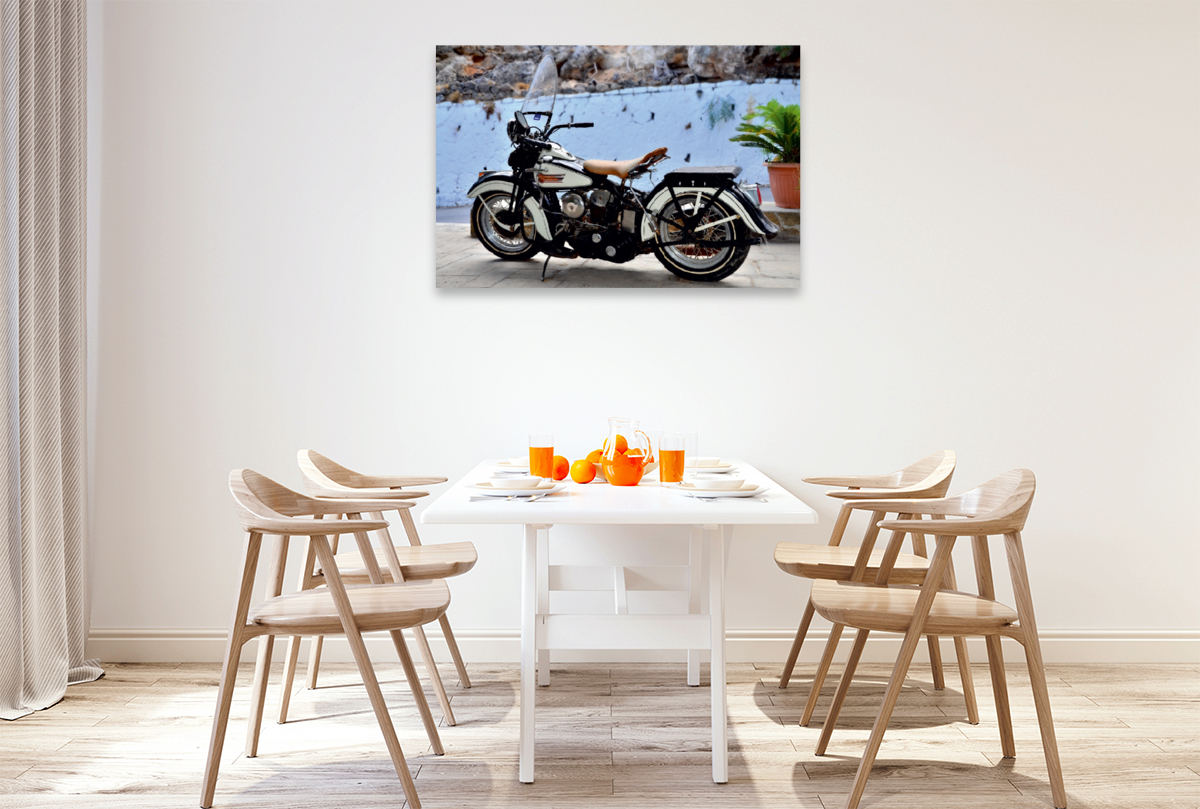 Ein Motiv aus dem Kalender Harley Davidson WLA 750