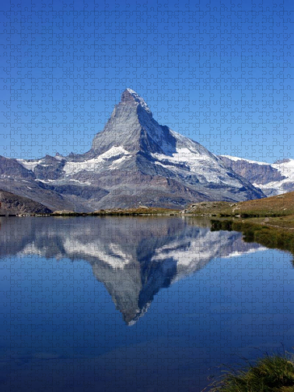 Spieglein , Spieglein.....das doppelte Matterhorn