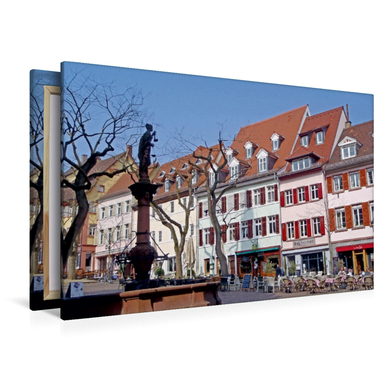 Am Marktplatz in Weinheim an der Bergstraße