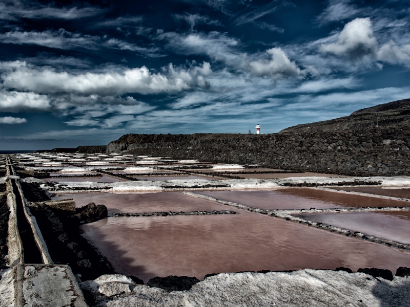 La Palma - Saline bei Funcaliente