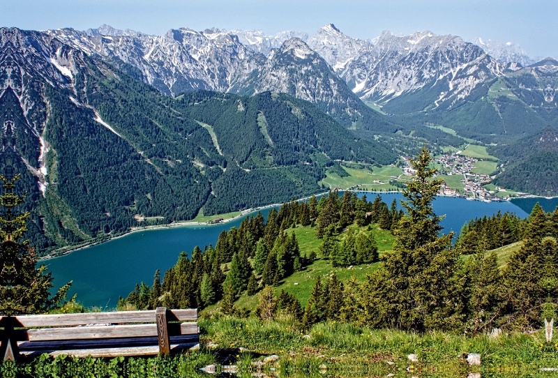 Blick über den Achensee