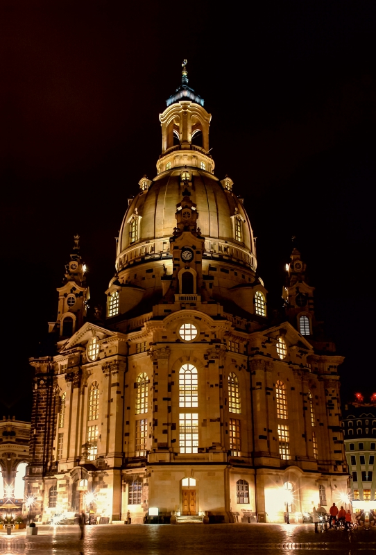 Ein Motiv aus dem Kalender Frauenkirche Dresden