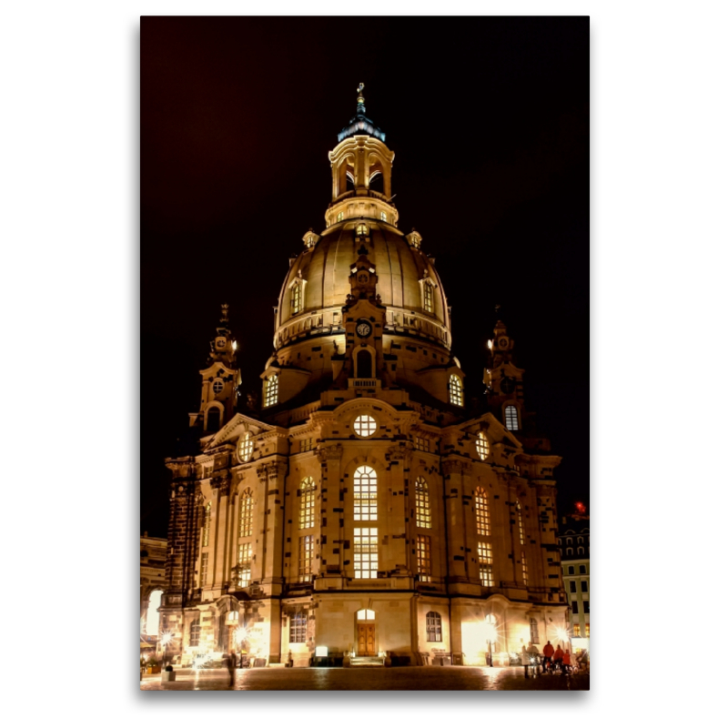 Ein Motiv aus dem Kalender Frauenkirche Dresden