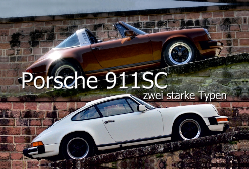 Ein Motiv aus dem Kalender Porsche 911SC - zwei starke Typen