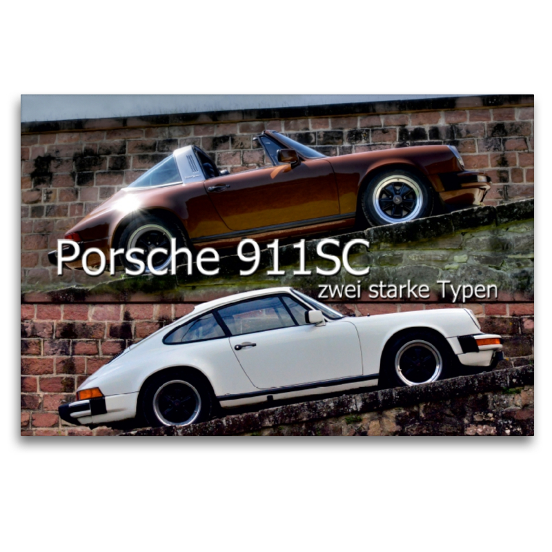 Ein Motiv aus dem Kalender Porsche 911SC - zwei starke Typen