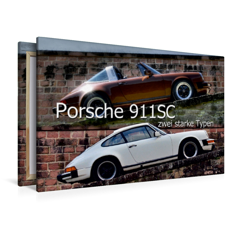 Ein Motiv aus dem Kalender Porsche 911SC - zwei starke Typen