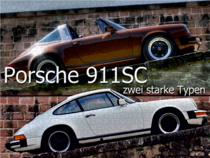 Ein Motiv aus dem Kalender Porsche 911SC - zwei starke Typen