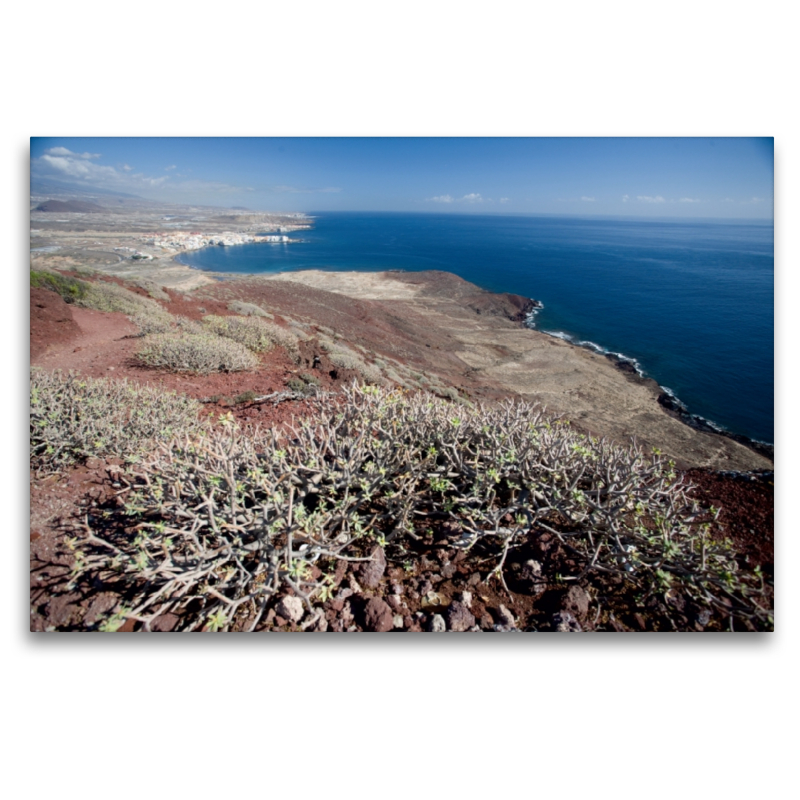 Teneriffa - Blick von Montana Roja auf die Südküste