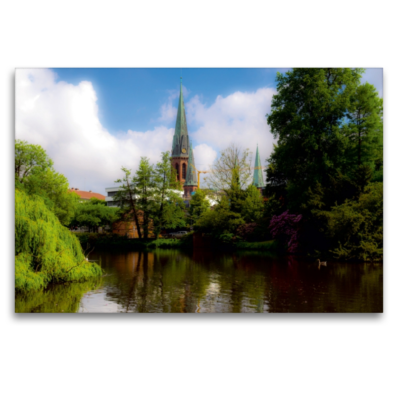 Blick auf die Lambertikirche