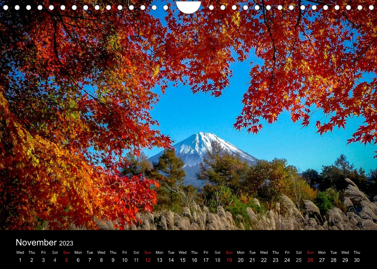 Calvendo Calendar — Mt. Fuji 2023, Kalender 2023