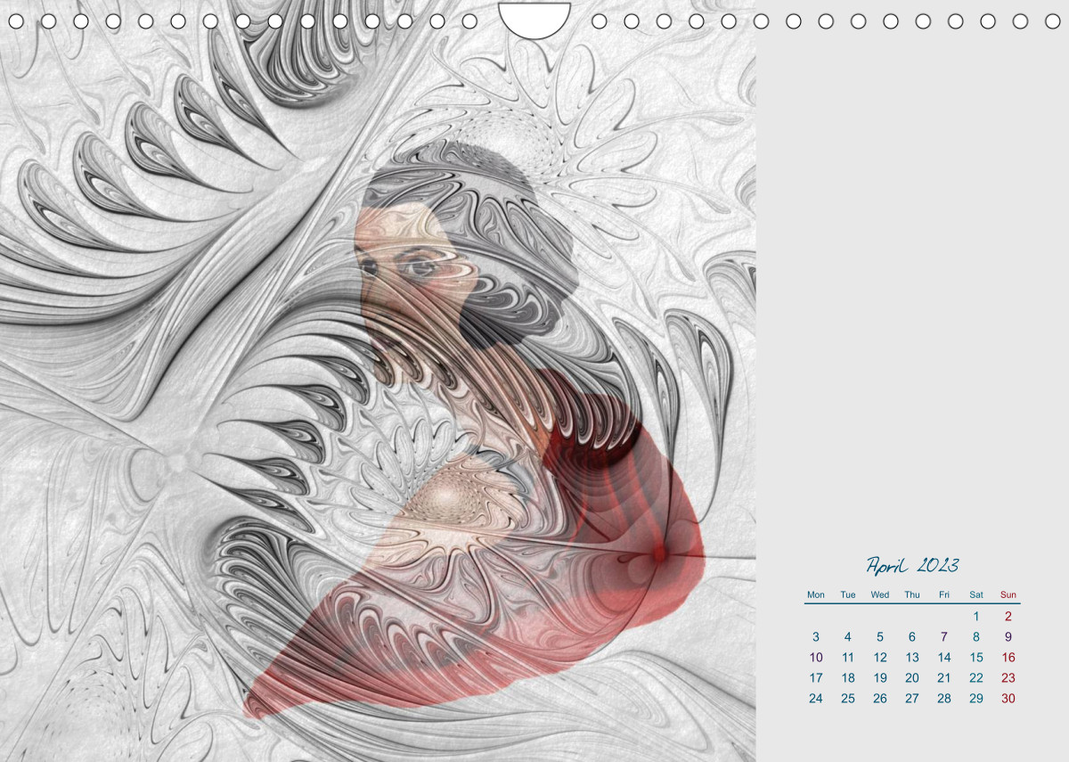 Calvendo Kalender — Pictures in Fractals, Kalender 2023