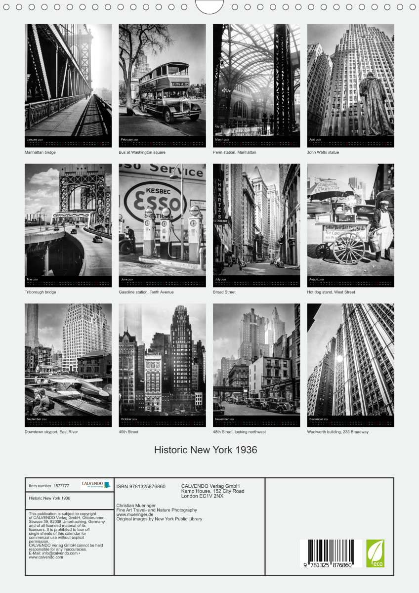 The most beautiful calendars for any occasion