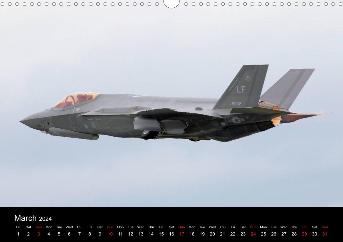 Lockheed Martin F35 Stealth Fighter - CALVENDO