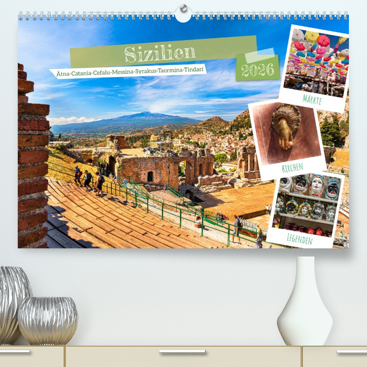 Sizilien, Ätna-Catania-Cefalu-Messina-Syrakus-Taormina-Tindari