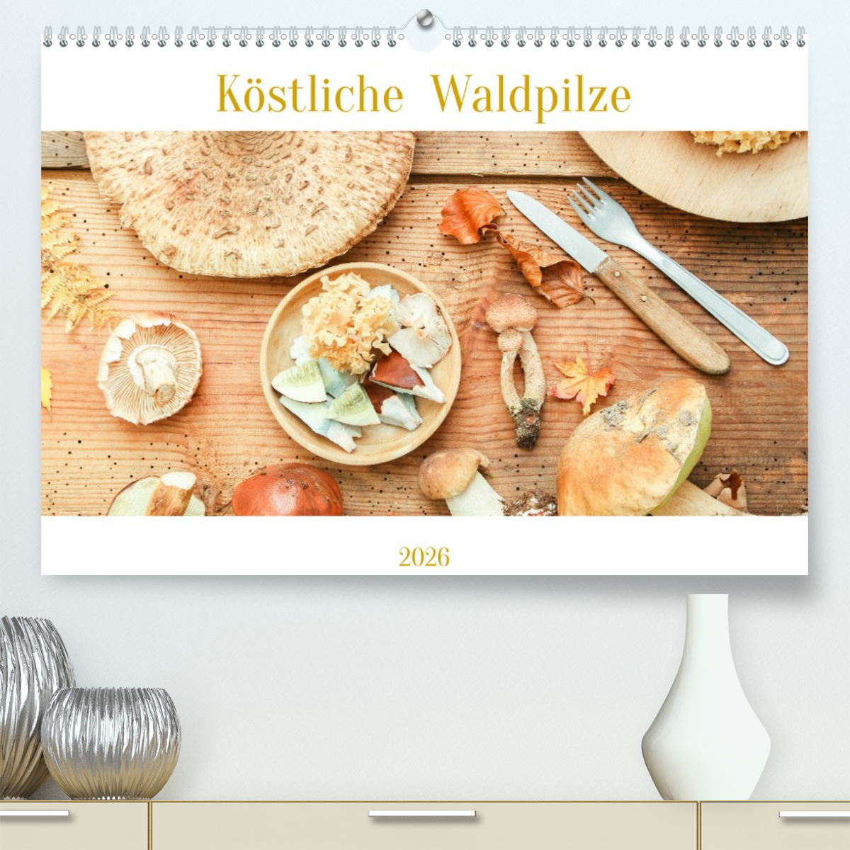 Köstliche Waldpilze
