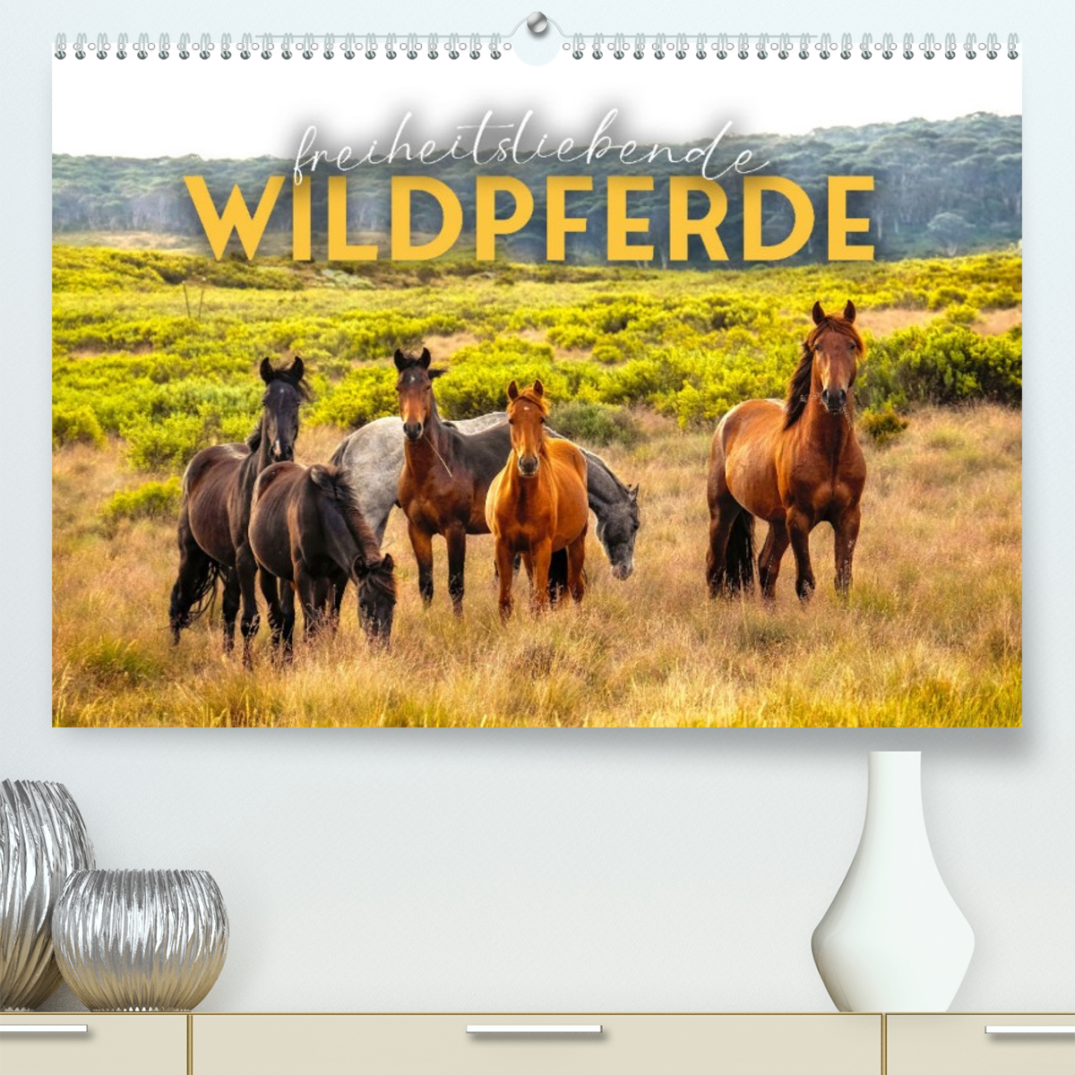 Freiheitsliebende Wildpferde