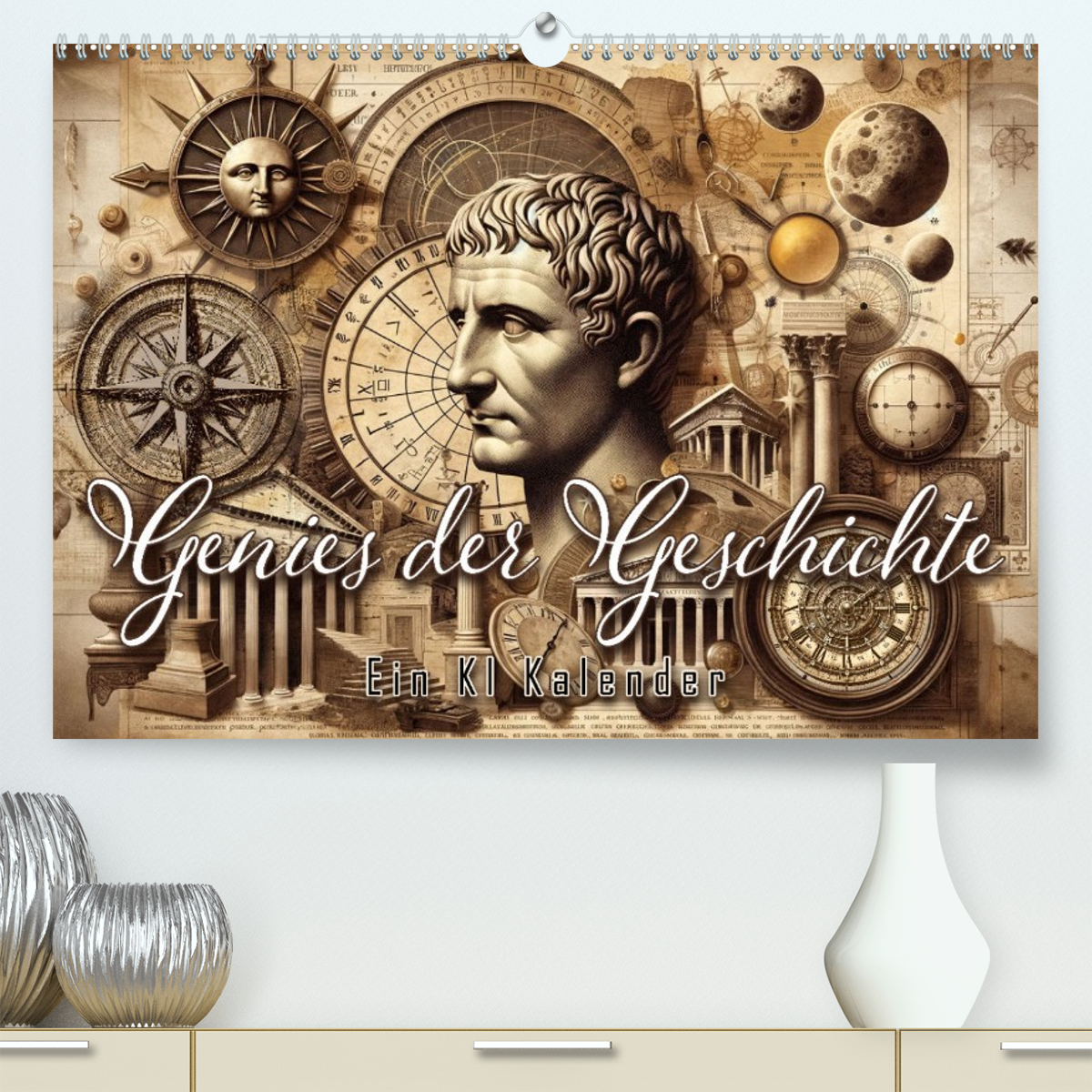 Genies der Geschichte - Ein KI Kalender