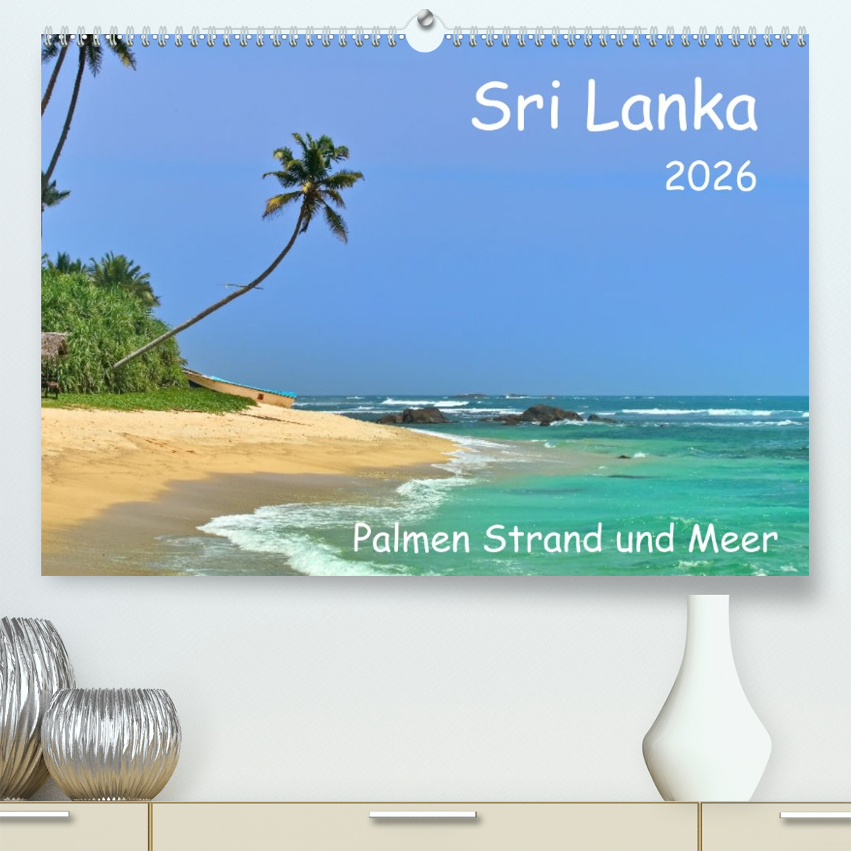 Sri Lanka, Palmen, Strand und Meer