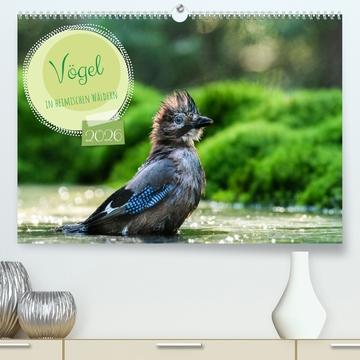 Vögel in heimischen Wäldern