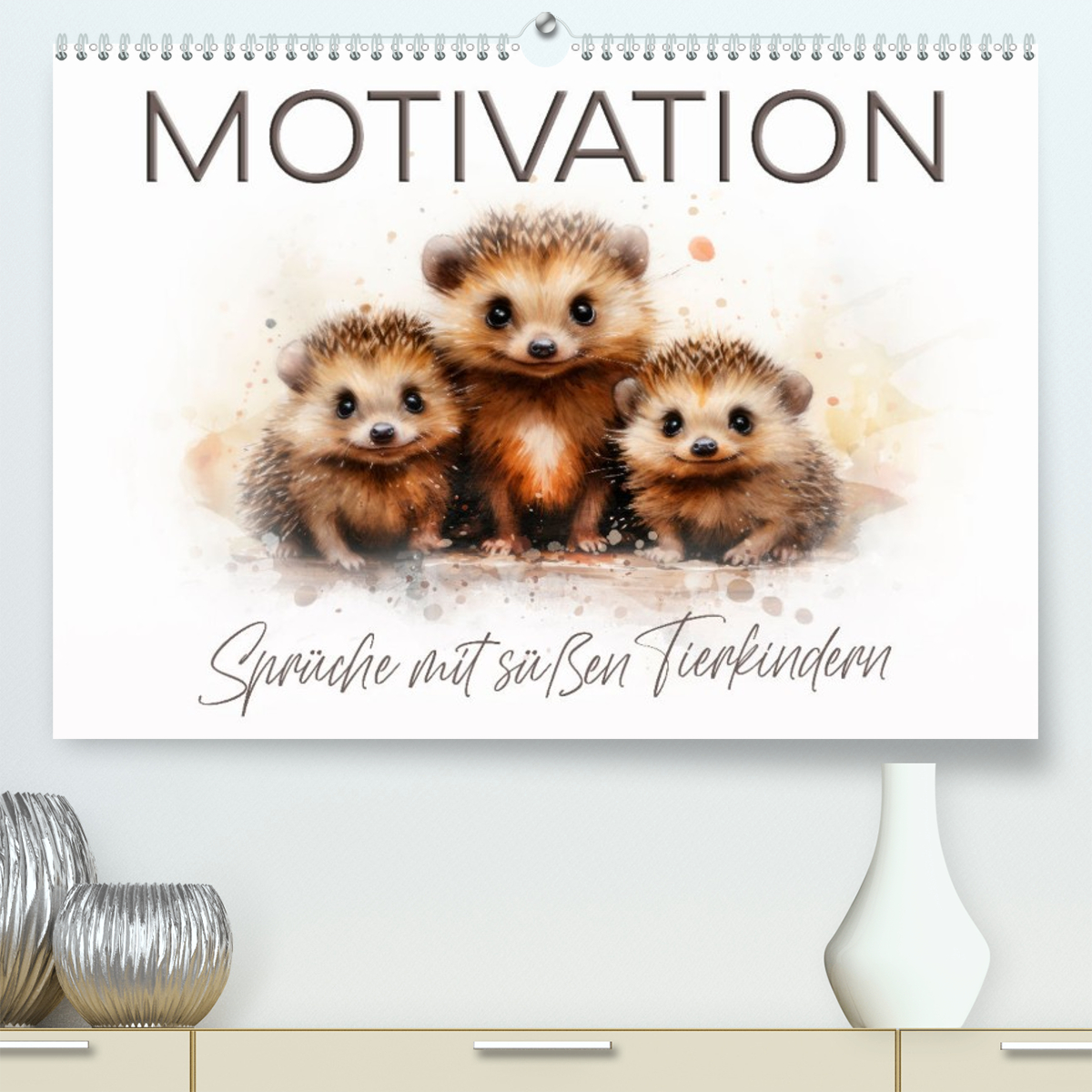 MOTIVATION Sprüche mit süßen Tierkindern