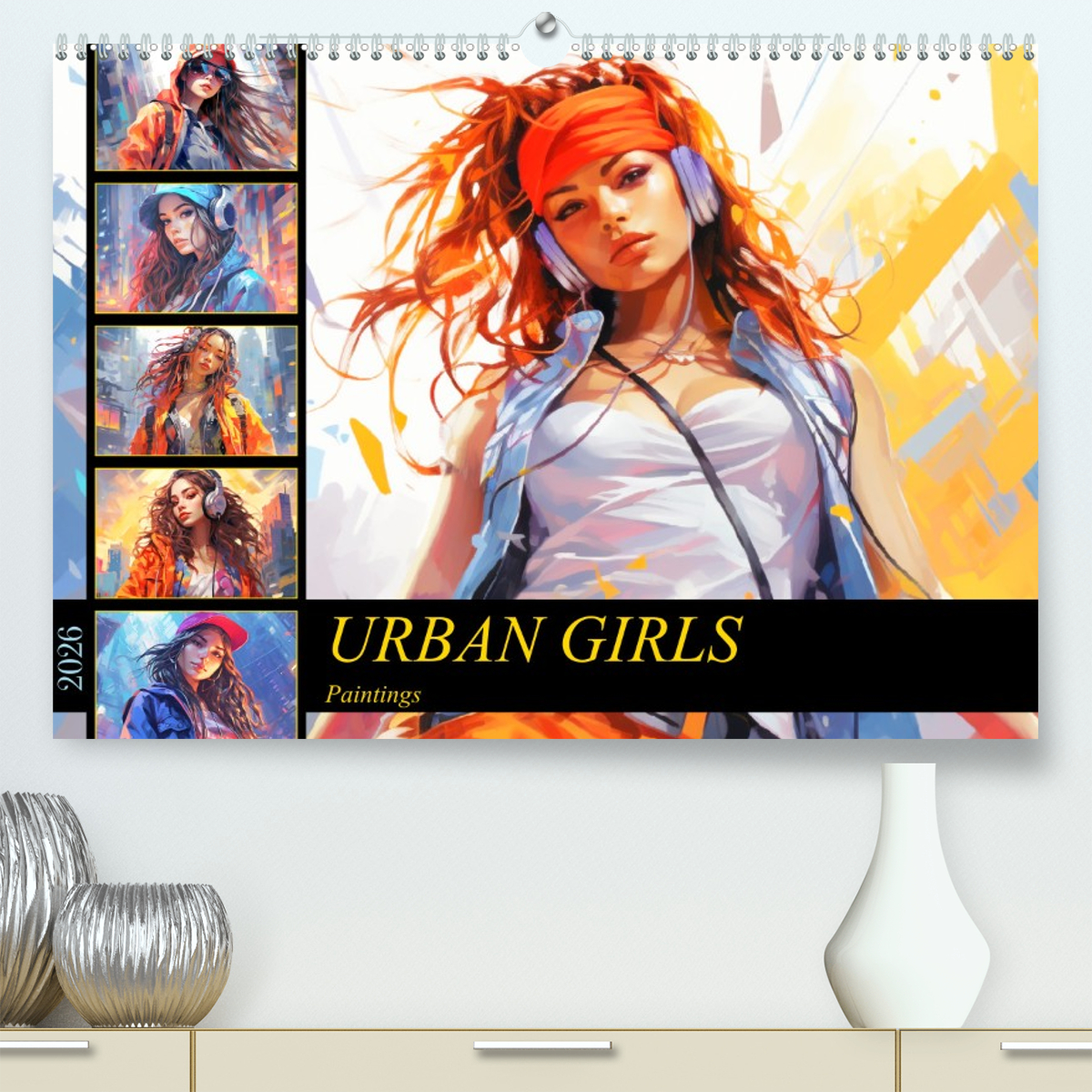 Urban Girls. Paintings