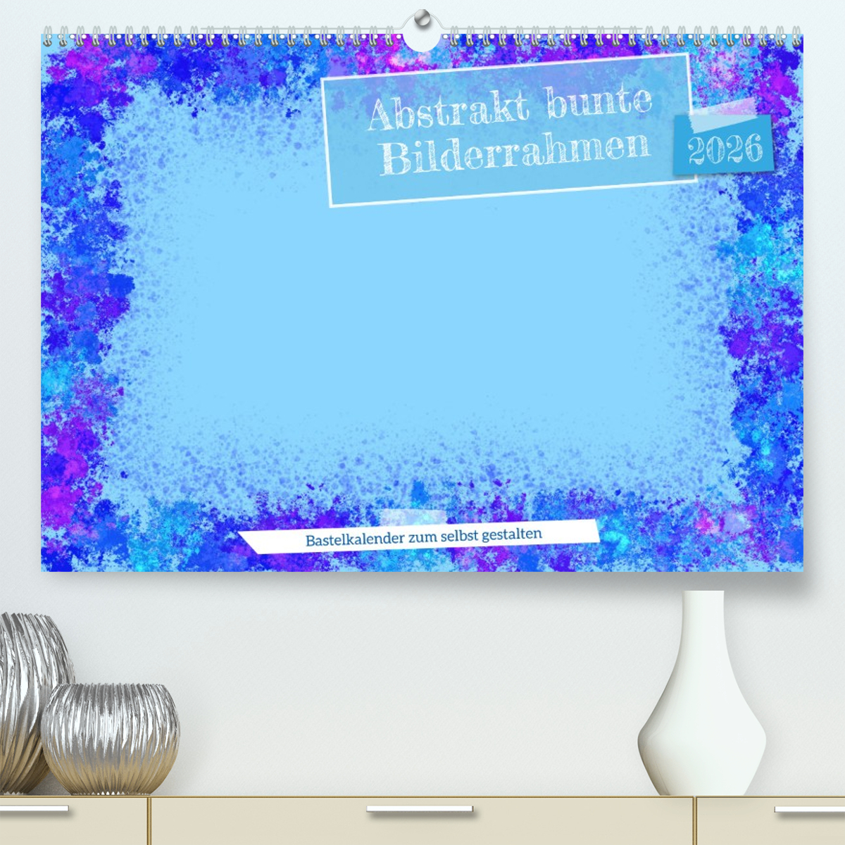 Abstrakt bunte Bilderrahmen