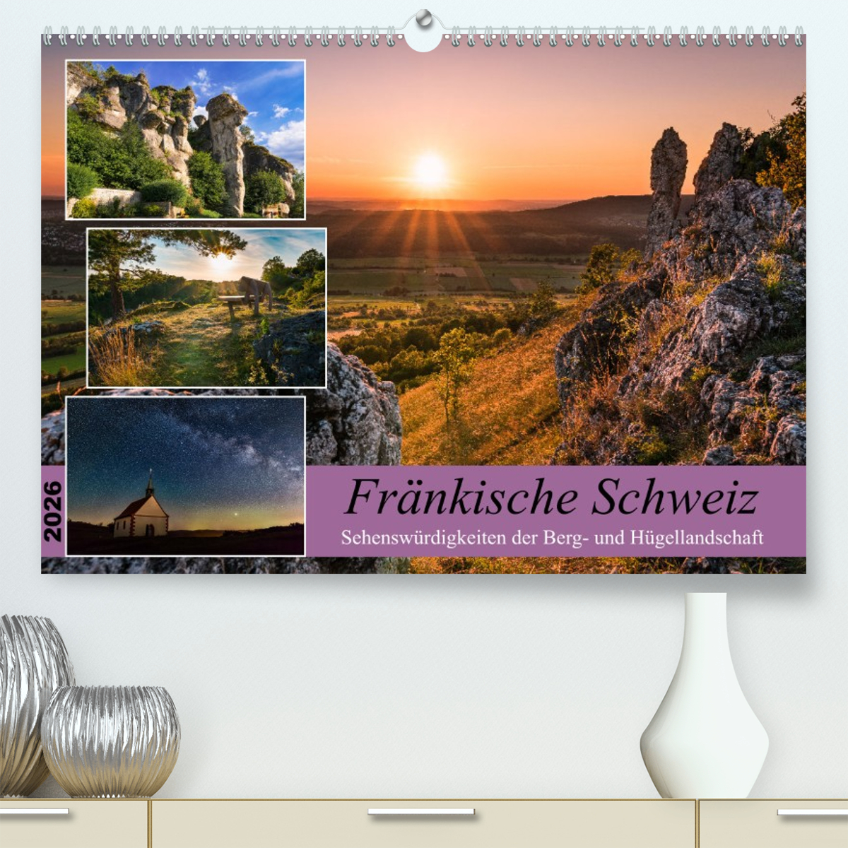 Fränkische Schweiz - Sehenswürdigkeiten der Berg- und Hügellandschaft