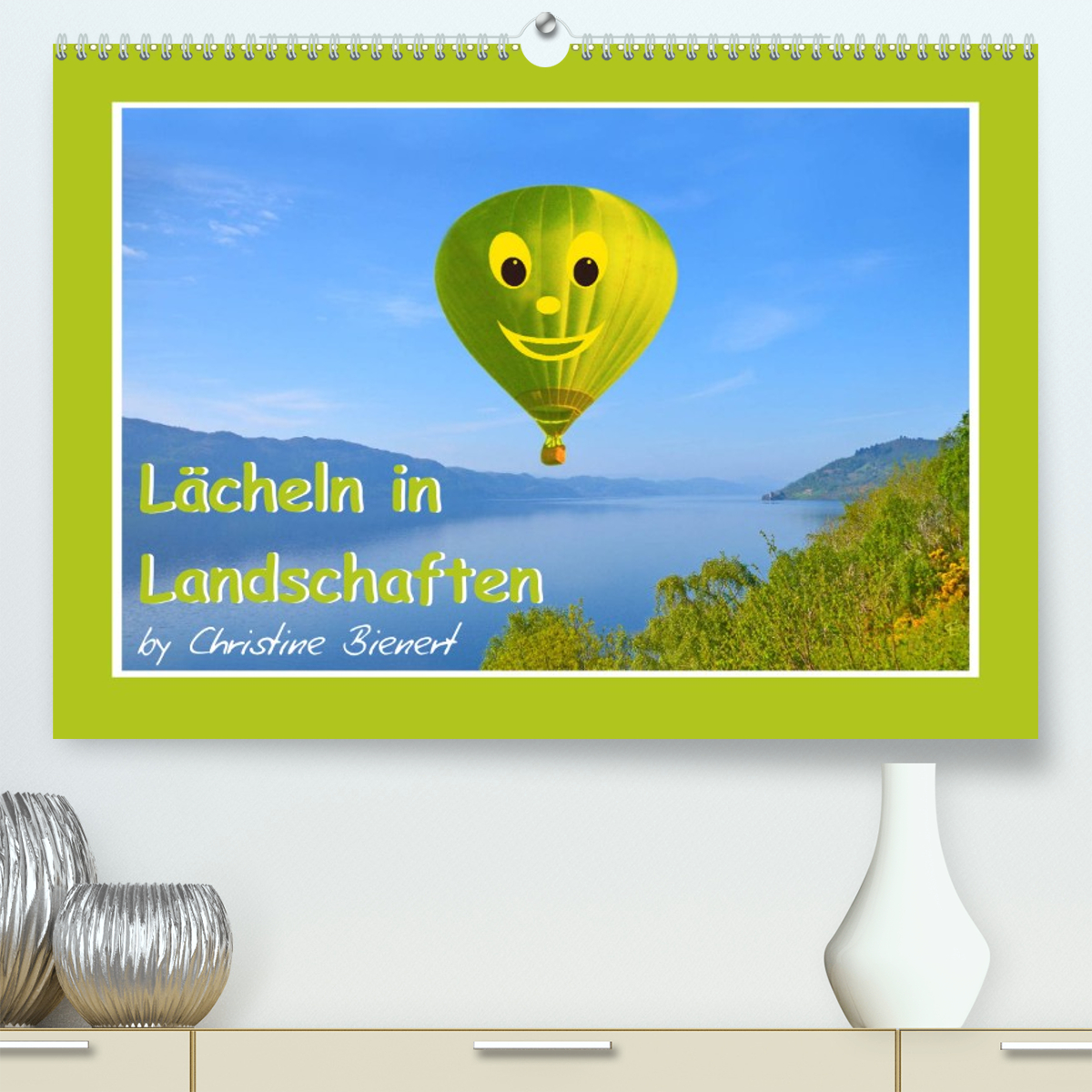Lächeln in Landschaften