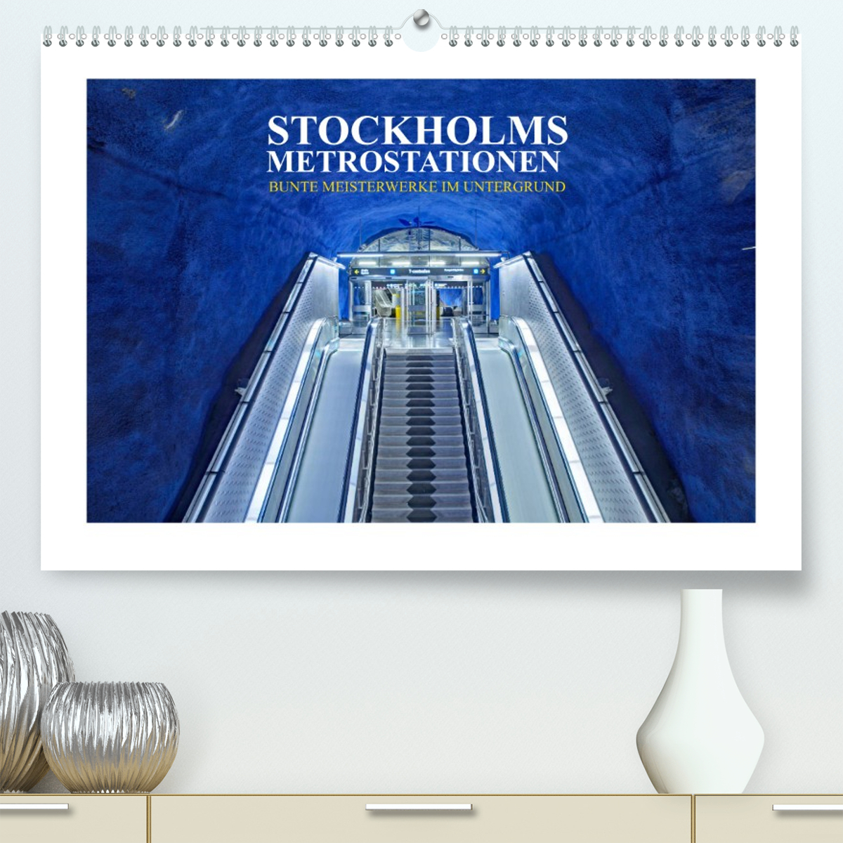 Stockholms Metrostationen - Bunte Meisterwerke im Untergrund