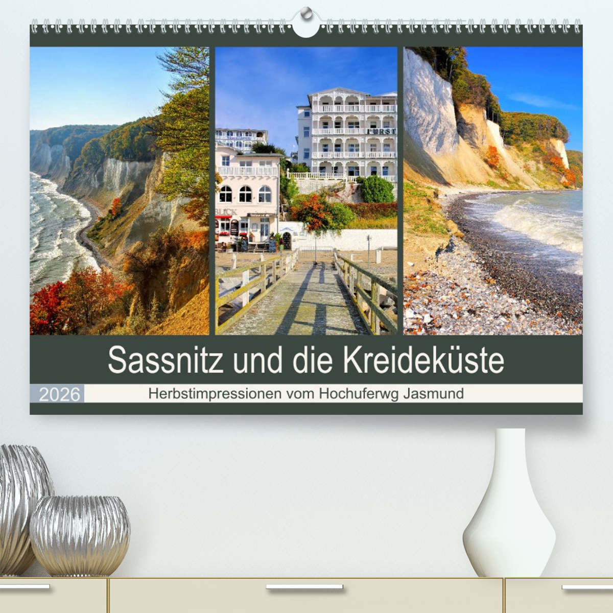 Sassnitz und die Kreideküste - Herbstimpressionen vom Hochuferweg Jasmund