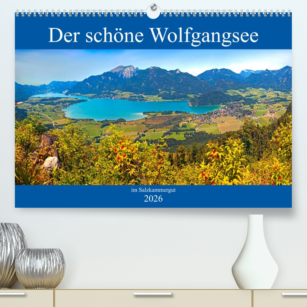 Der schöne Wolfgangsee im Salzkammergut