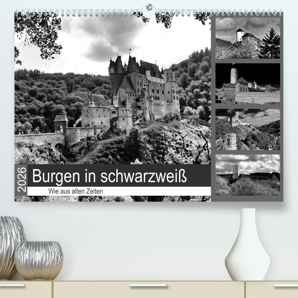 Burgen in schwarzweiß - Wie aus alten Zeiten