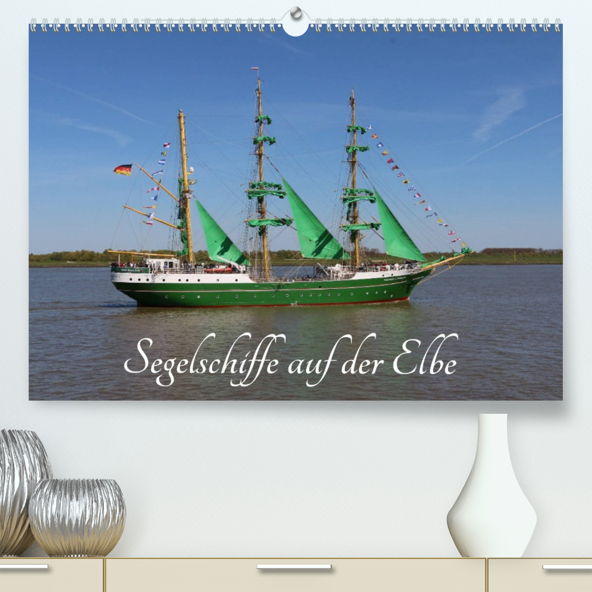 Segelschiffe auf der Elbe