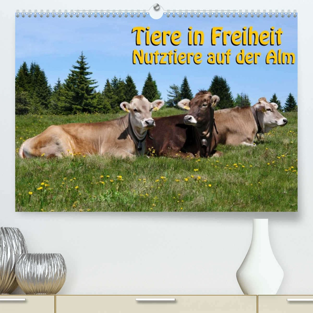 Tiere in Freiheit - Nutztiere auf der Alm
