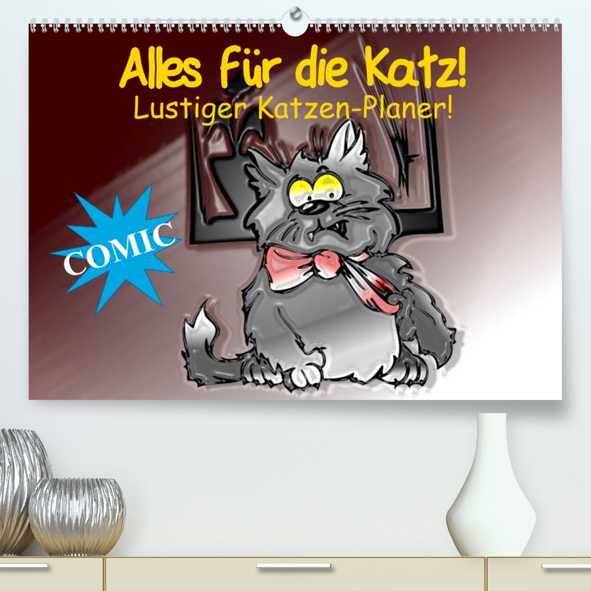 Alles für die Katz! Lustiger Katzen-Planer