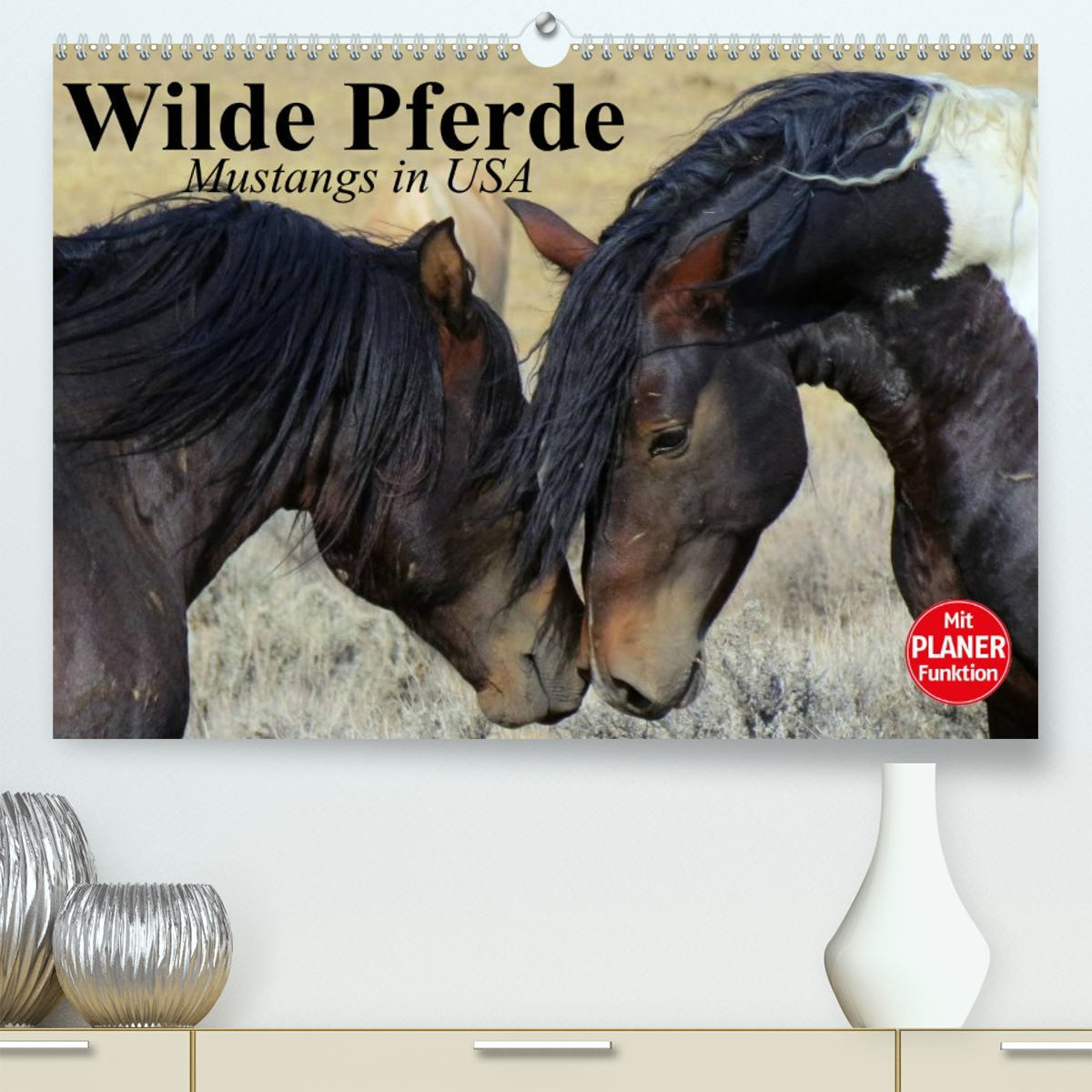 Wilde Pferde. Mustangs in USA