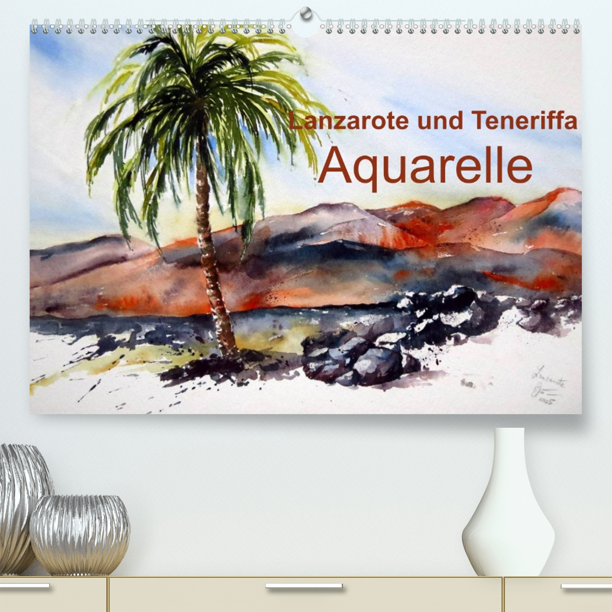 Lanzarote und Teneriffa - Aquarelle