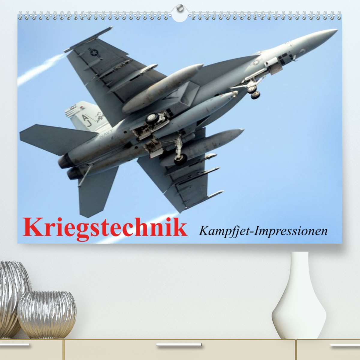 Kriegstechnik. Kampfjet-Impressionen