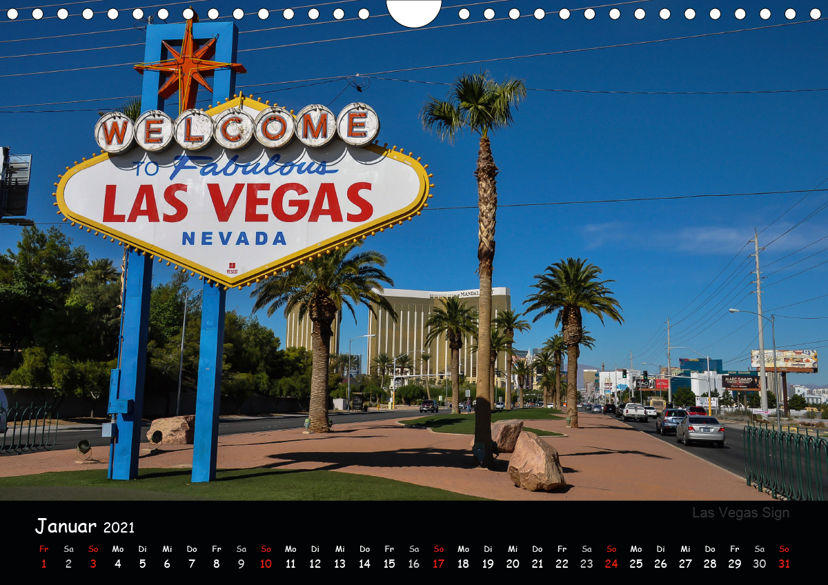 Rundreise Kalifornien mit Las Vegas - CALVENDO