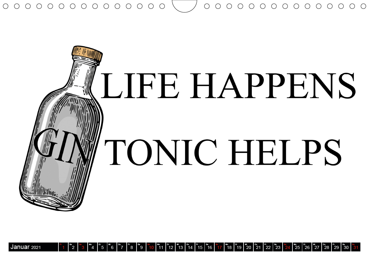 Gin & Tonic Die Besten Sprüche und Wortspiele CALVENDO