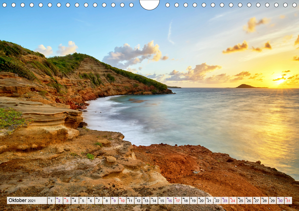 Inseln über dem Winde CALVENDO