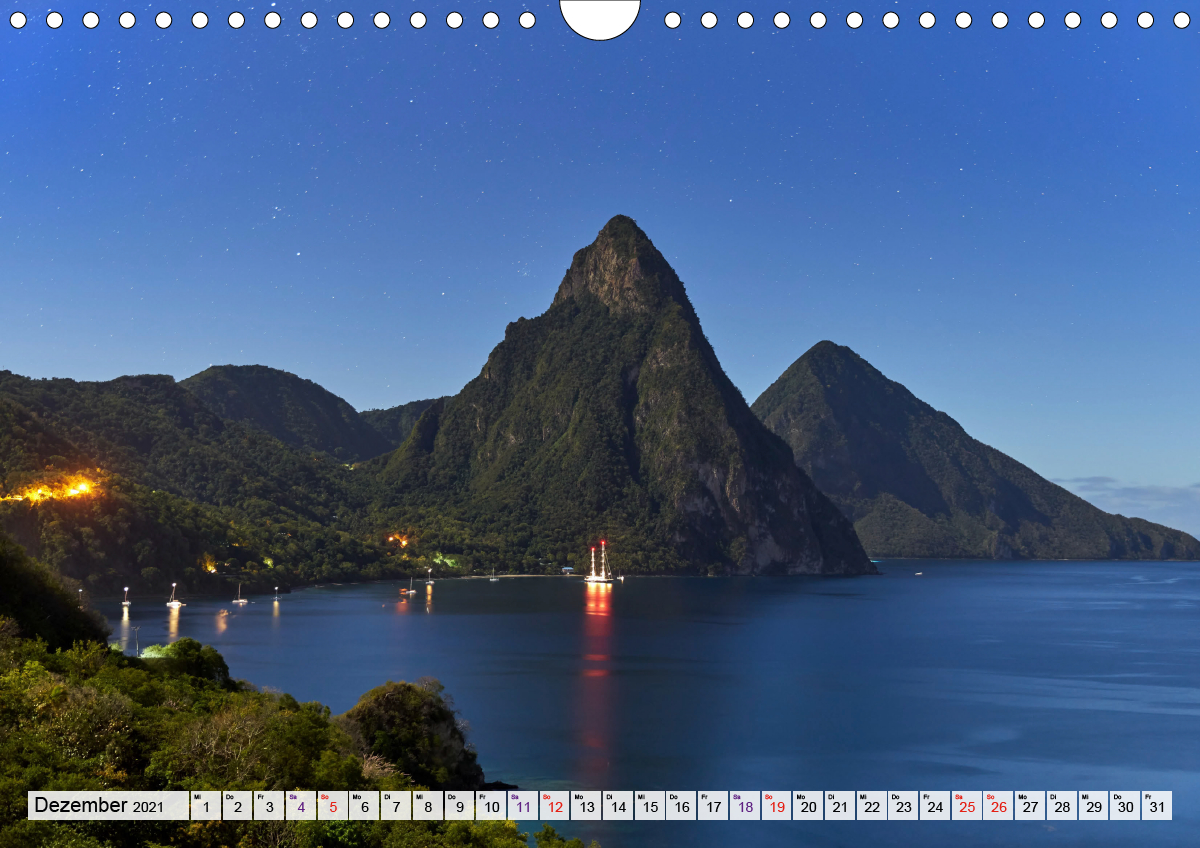 Inseln über dem Winde CALVENDO