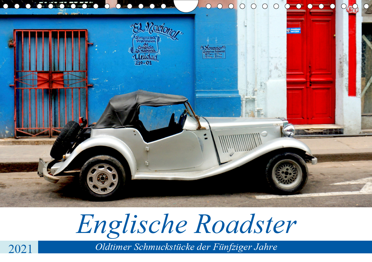 Englische Roadster Oldtimer Schmuckstücke der Fünfziger Jahre CALVENDO