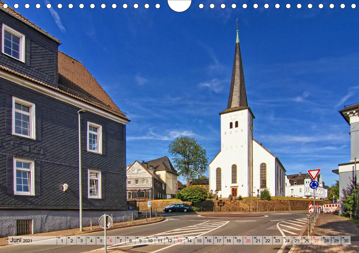 Stadtansichten Halver CALVENDO