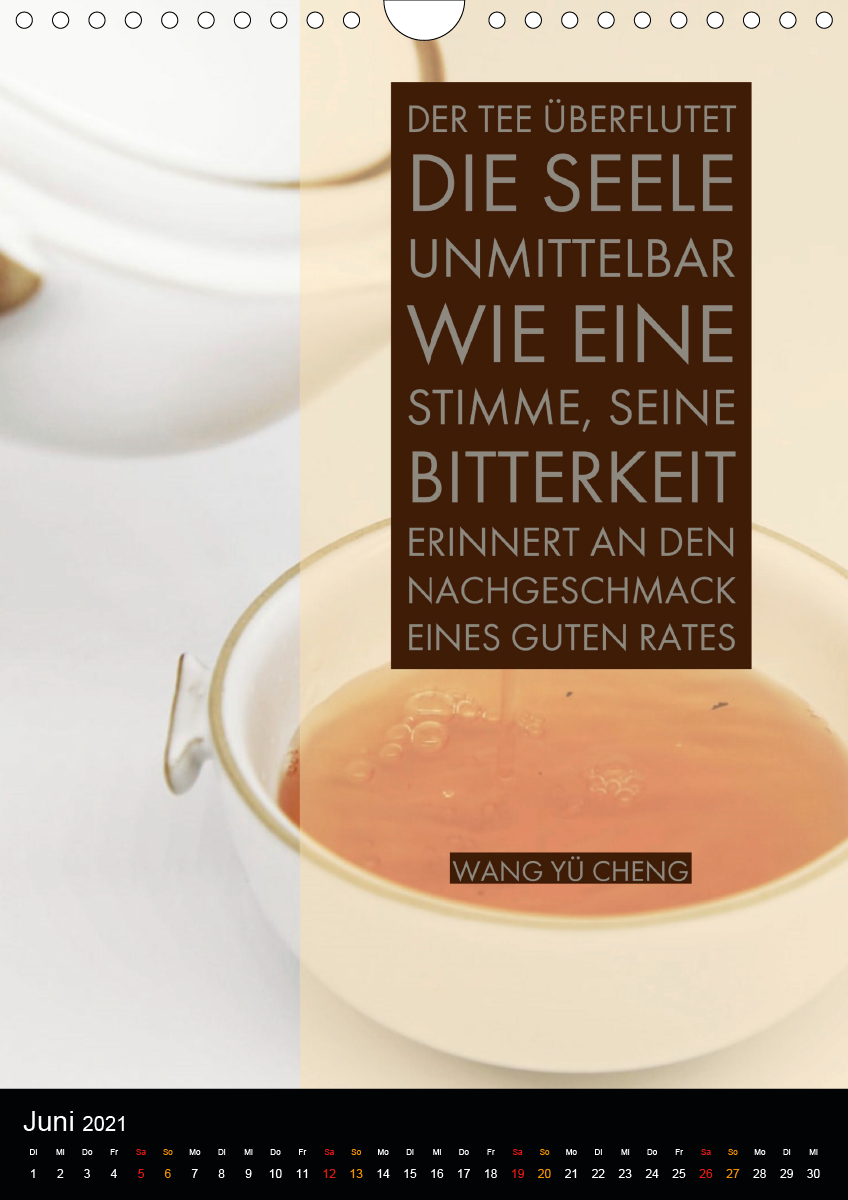 TEE Weisheiten und Zitate CALVENDO