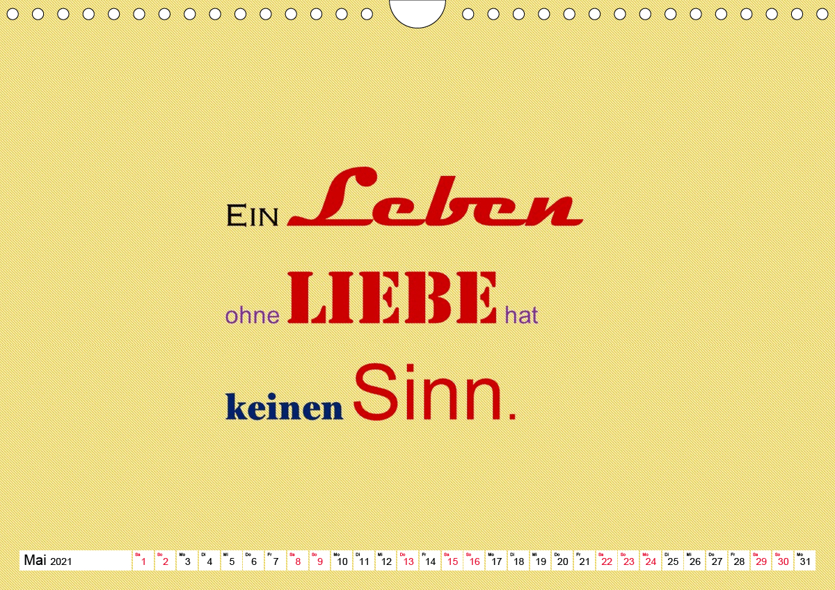 Zitate und Sprüche In Sachen LIEBE CALVENDO