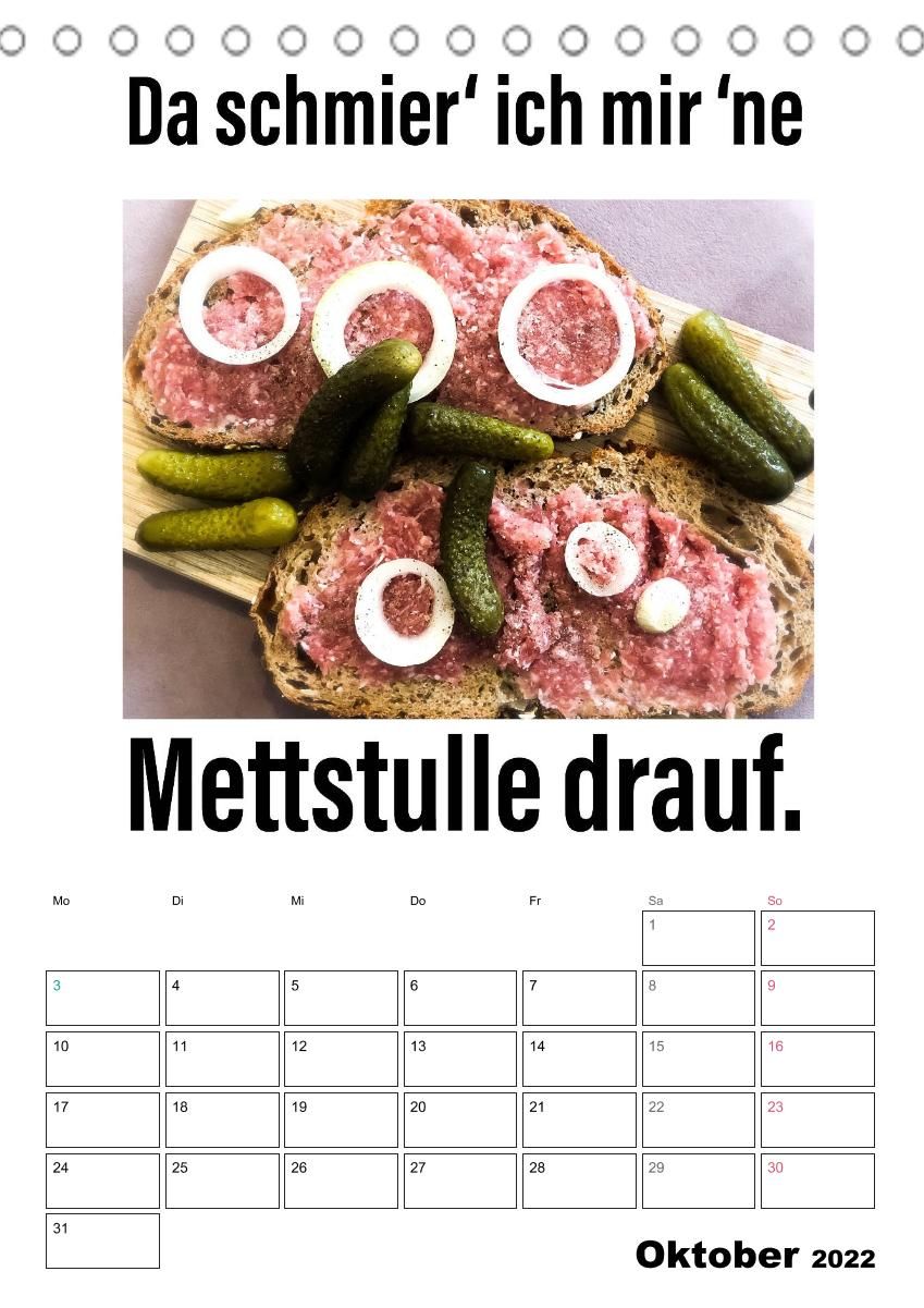 Mettkalender - Spread Some Mett. - CALVENDO