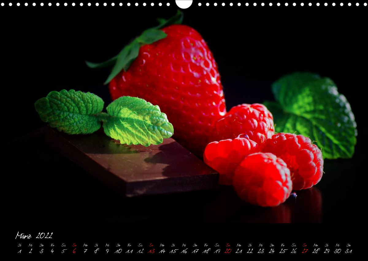 Frische Früchte Kalender Schweizer Edition - CALVENDO
