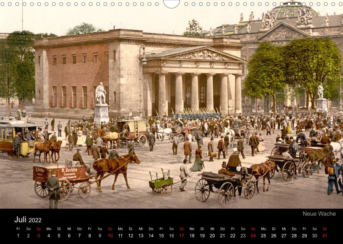Berlin um 1900 - CALVENDO